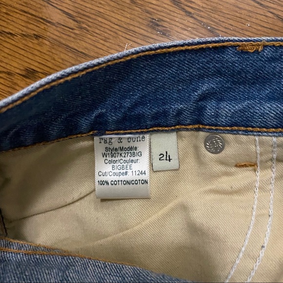 Rag & Bone | denim cutoff shorts size 24!! - Picture 7 of 8